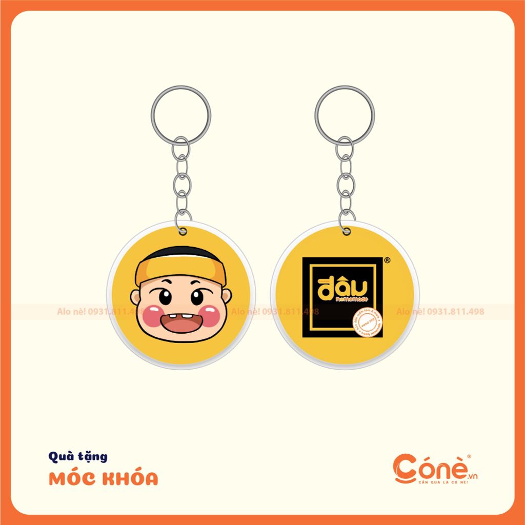 [MKQT001] Làm Móc Khóa Quà Tặng Độc Quyền