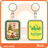 [MKQT01] Móc Khoá Kết Nối | Móc Khóa Nhựa Dẻo In Logo