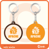 [MKQT06] Móc Khoá Dấu Ấn | Móc Khóa Gỗ In Logo