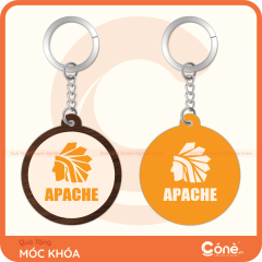 [MKQT06] Móc Khoá Dấu Ấn | Móc Khóa Gỗ In Logo