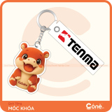 [MKQT04] Móc Khoá Đồng Hành | Móc Khóa Dây Cao Su In Logo