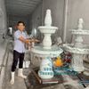 Bộ Đài Phun Nước Đá Sân Vườn Đẹp Tại Bình Định