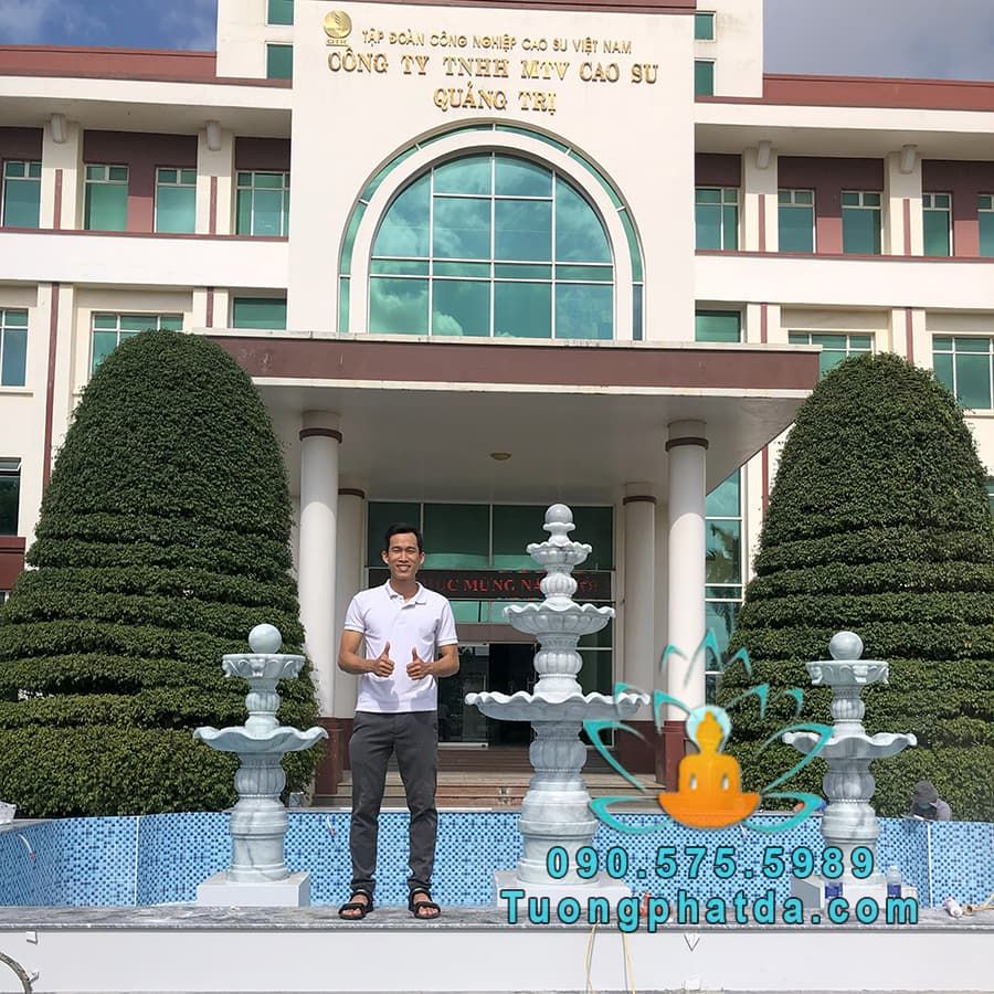 Cung Cấp Đài Phun Nước Đá Trang Trí Sân Vườn Đẹp Tại Quảng Trị