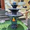 Đài Phun Nước Đá Đen Mini Để Sân Vườn