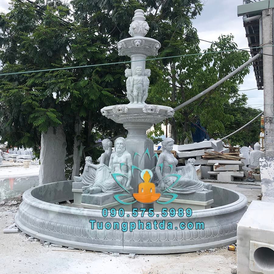 Đài Phun Nước Đá La Mã Đẹp Tại Sơn La