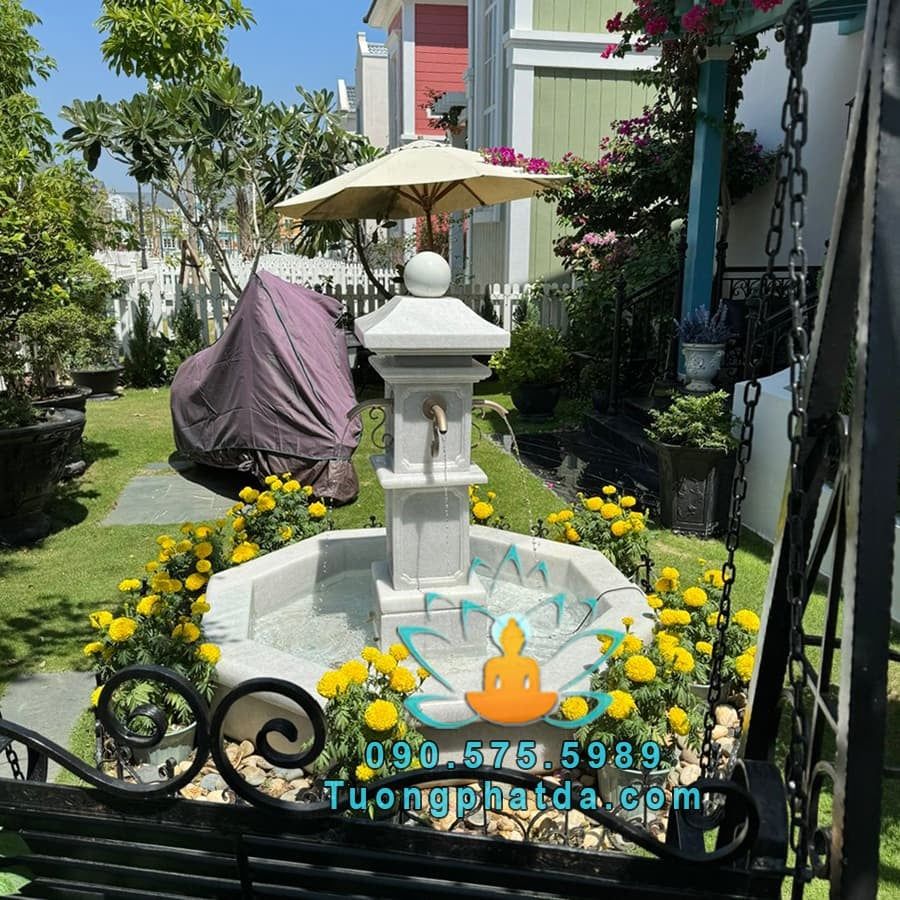 Đài Phun Nước Đá Phong Thủy Đẹp Tại Thanh Hóa