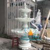 Đài Phun Nước Đá Sân Vườn 3 Tầng Cao 2m Đẹp