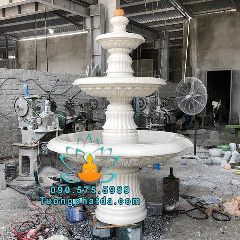 Đài Phun Nước Đá Trắng Non Nước Đà Nẵng Đẹp