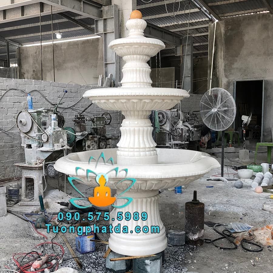 Đài Phun Nước Đá Trắng Non Nước Đà Nẵng Đẹp