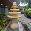 Đài Phun Nước Đá Vàng Đẹp Trang Trí Tiểu Cảnh