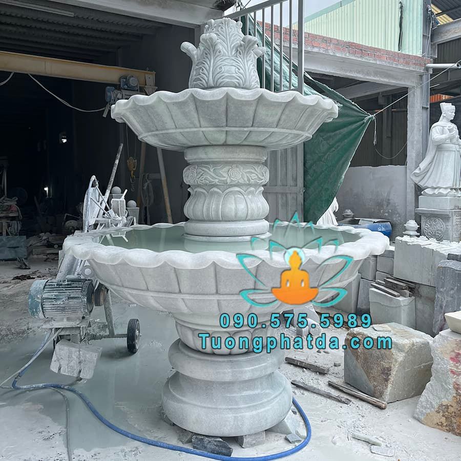 Đài Phun Nước Đá Phong Thủy Đẹp Tại Đồng Nai