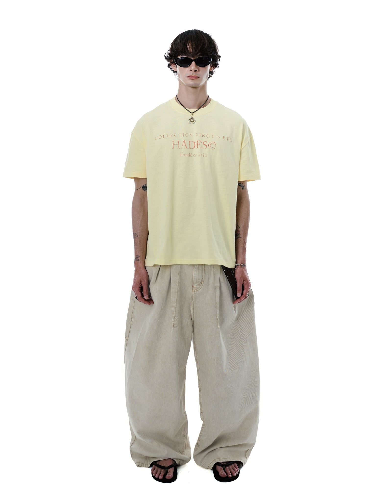  HADES ETE CLUB TEE - YELLOW 