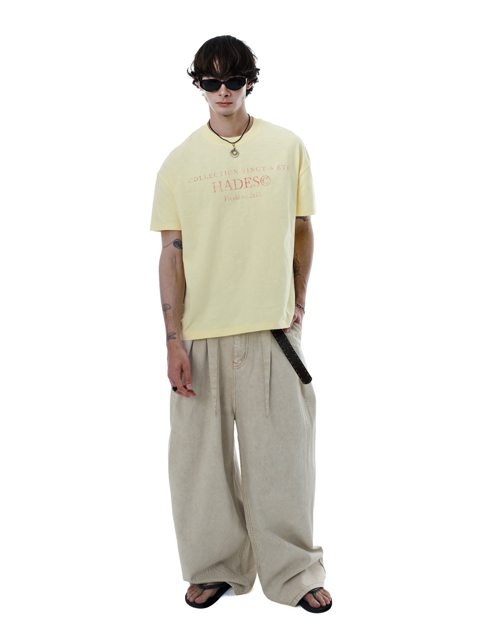  HADES ETE CLUB TEE - YELLOW 