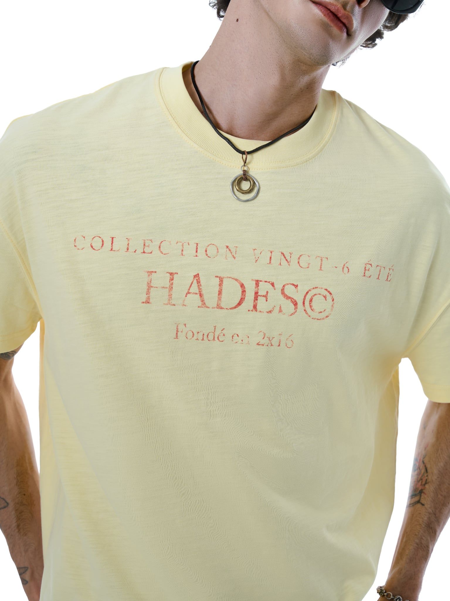  HADES ETE CLUB TEE - YELLOW 