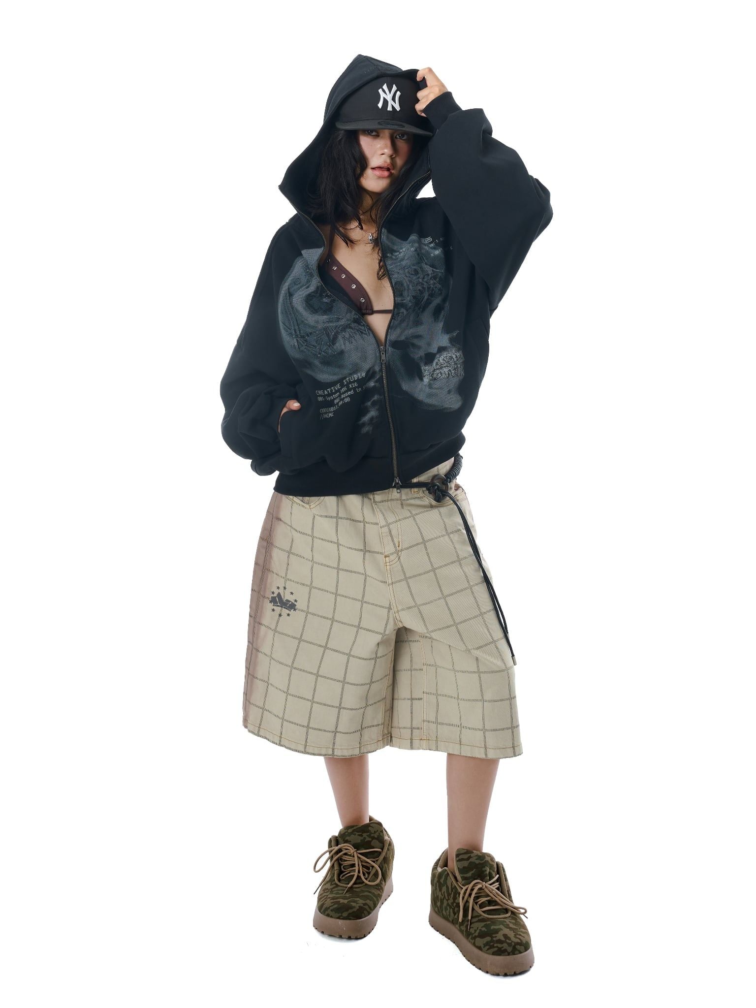  HADES X-RAY VISION ZIP HOODIE 
