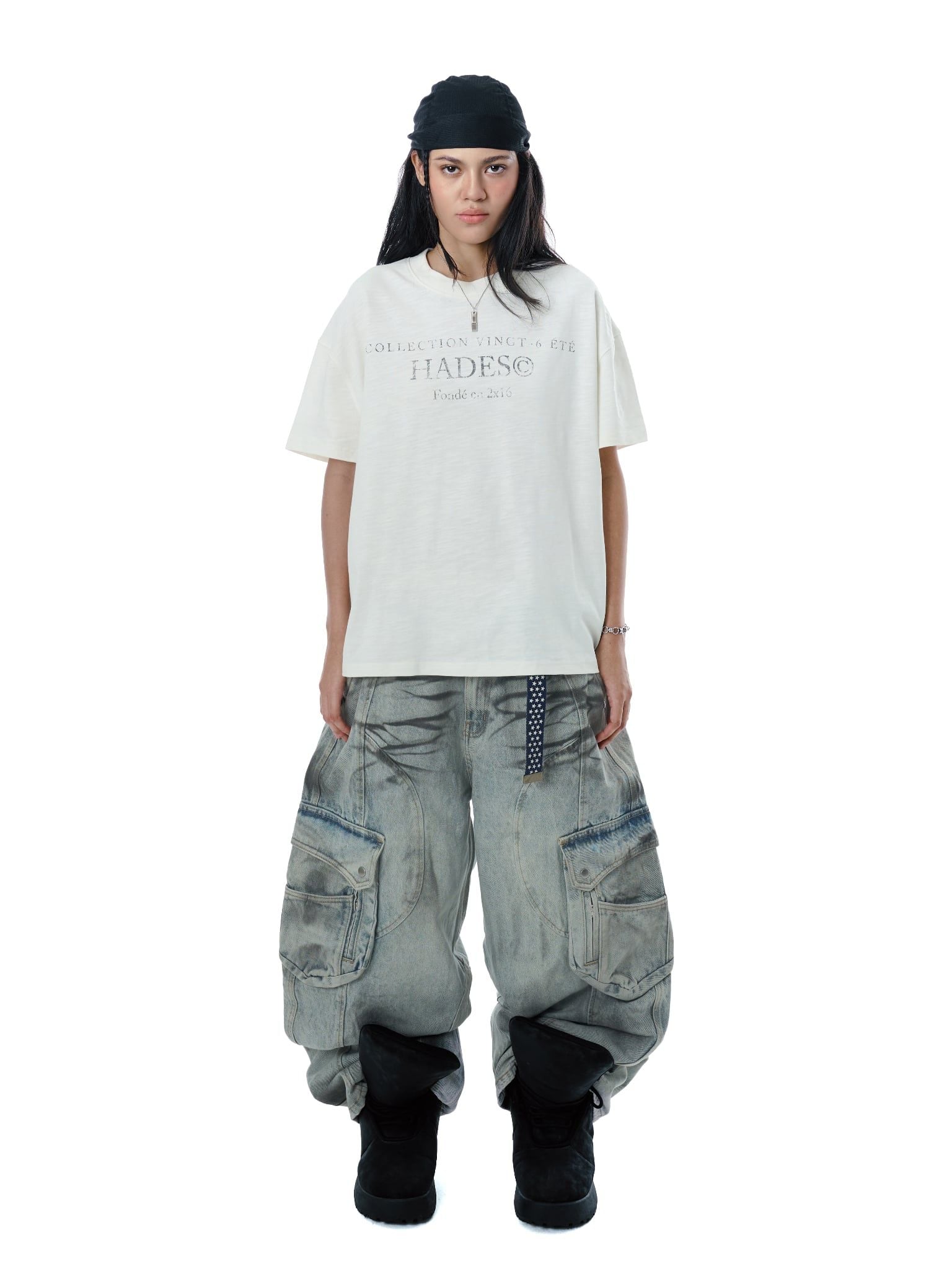  HADES ETE CLUB TEE - WHITE 