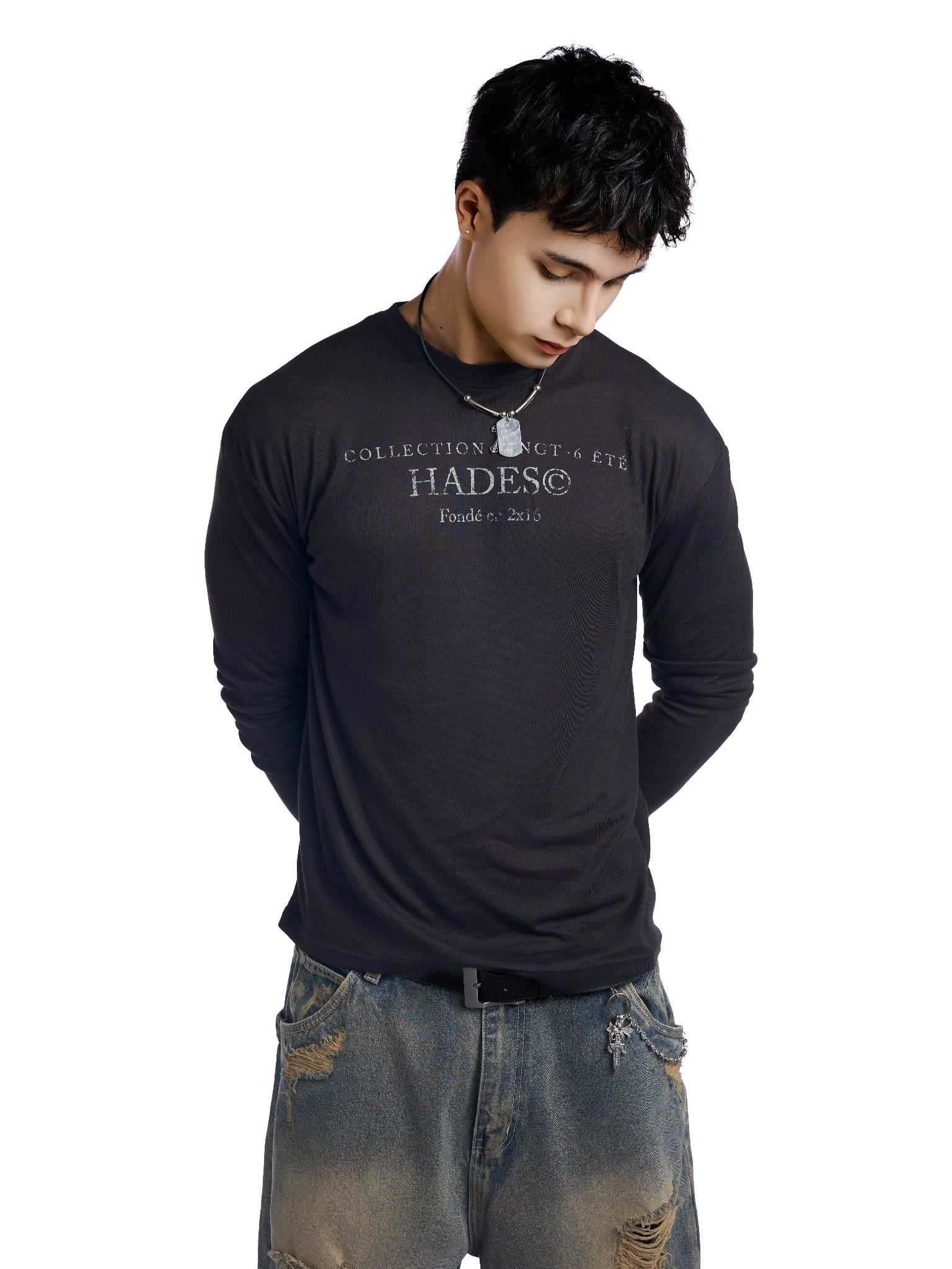  HADES VINGT- SIX LONGSLEEVES - BLACK 