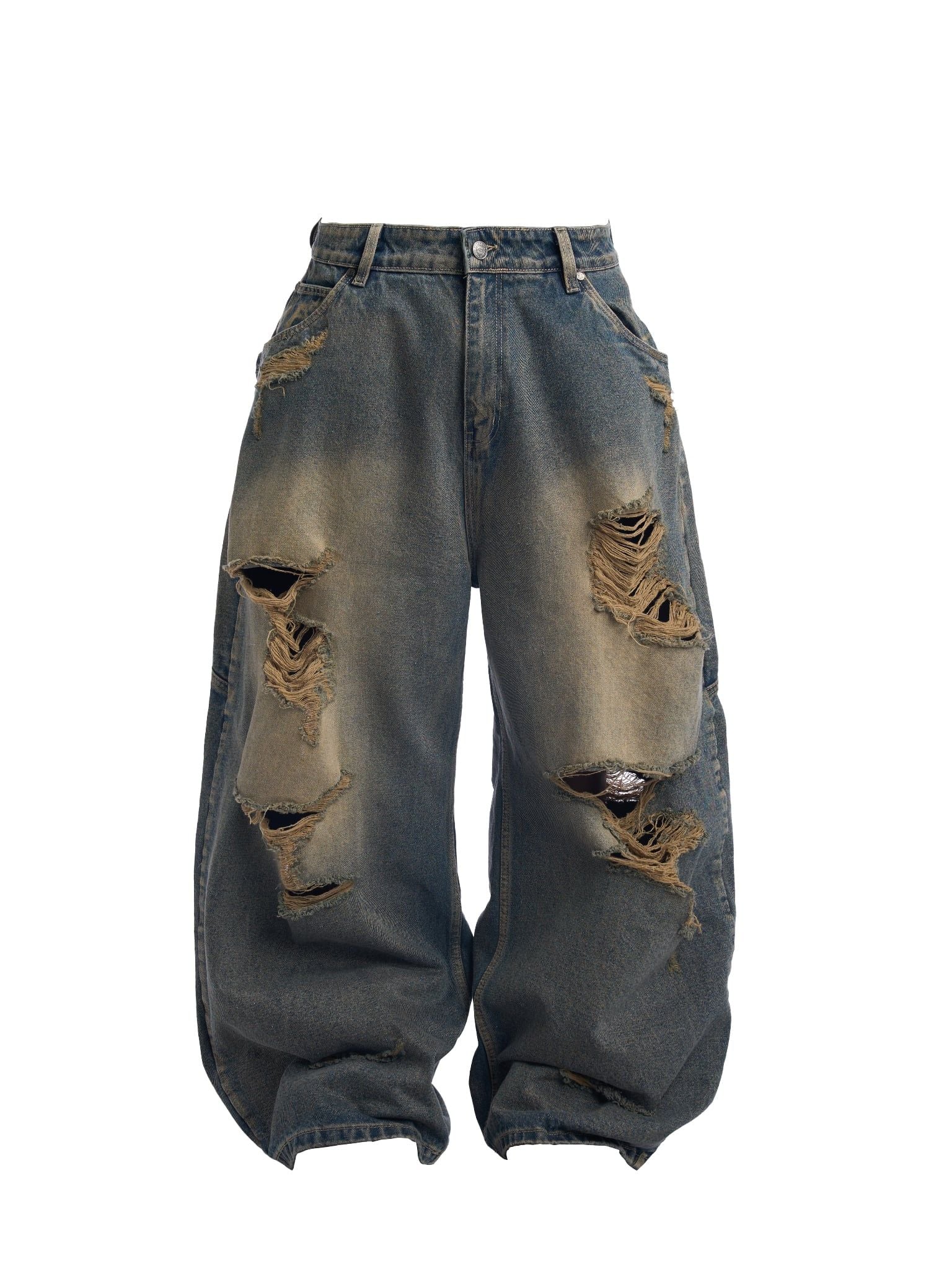  HADES GRUNGE RIOT DENIM PANTS 