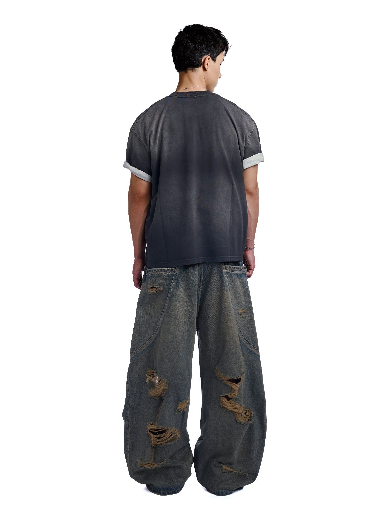  HADES GRUNGE RIOT DENIM PANTS 