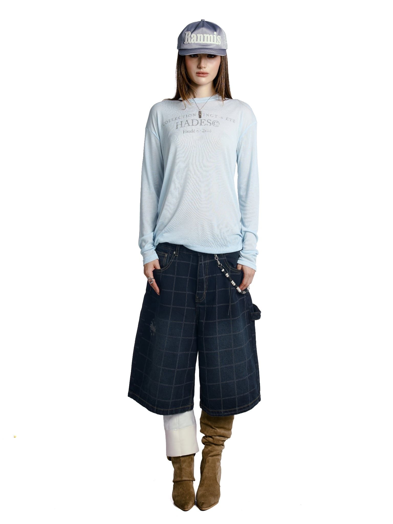  HADES VINGT- SIX LONGSLEEVES - LIGHT BLUE 