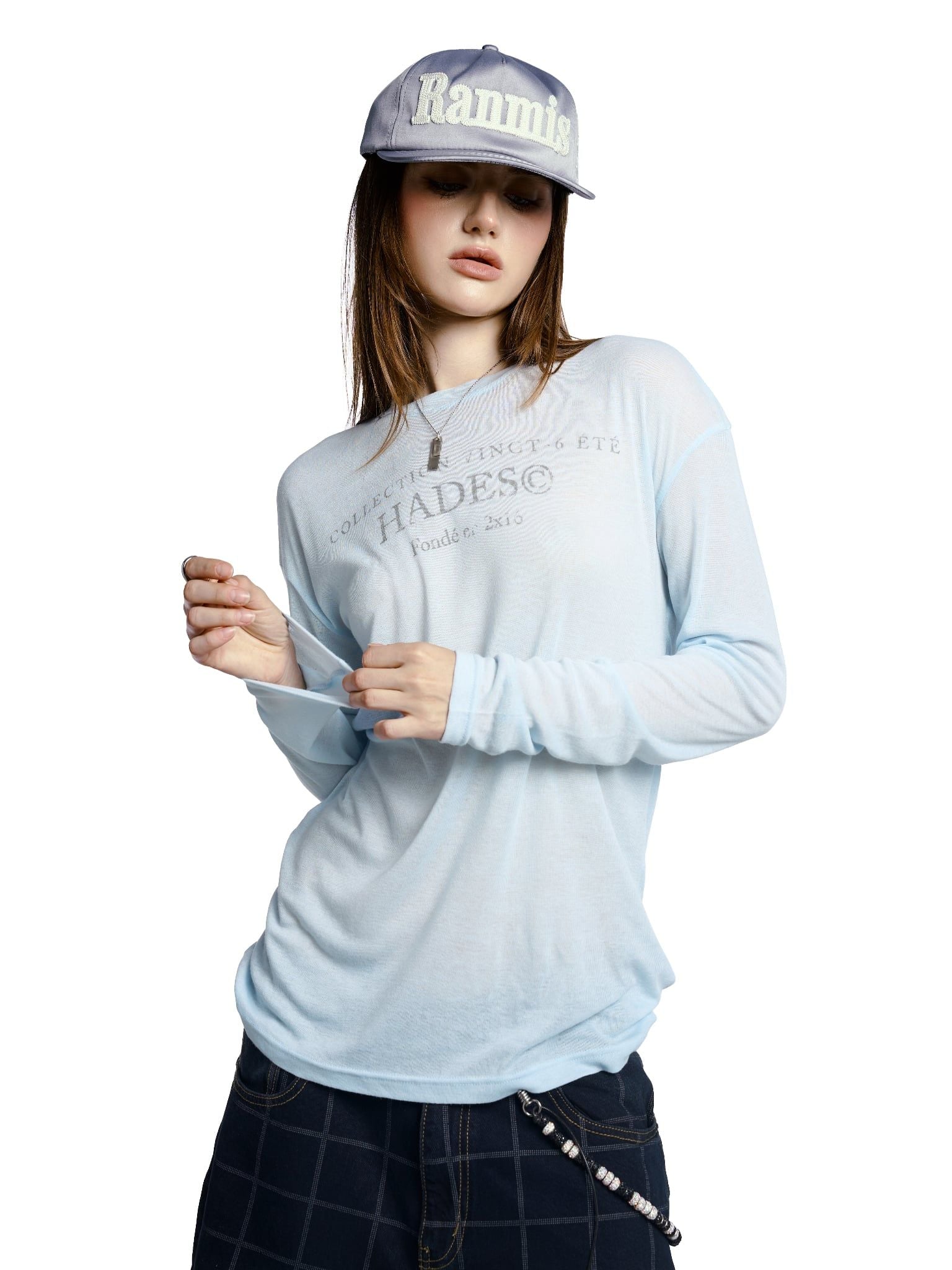  HADES VINGT- SIX LONGSLEEVES - LIGHT BLUE 