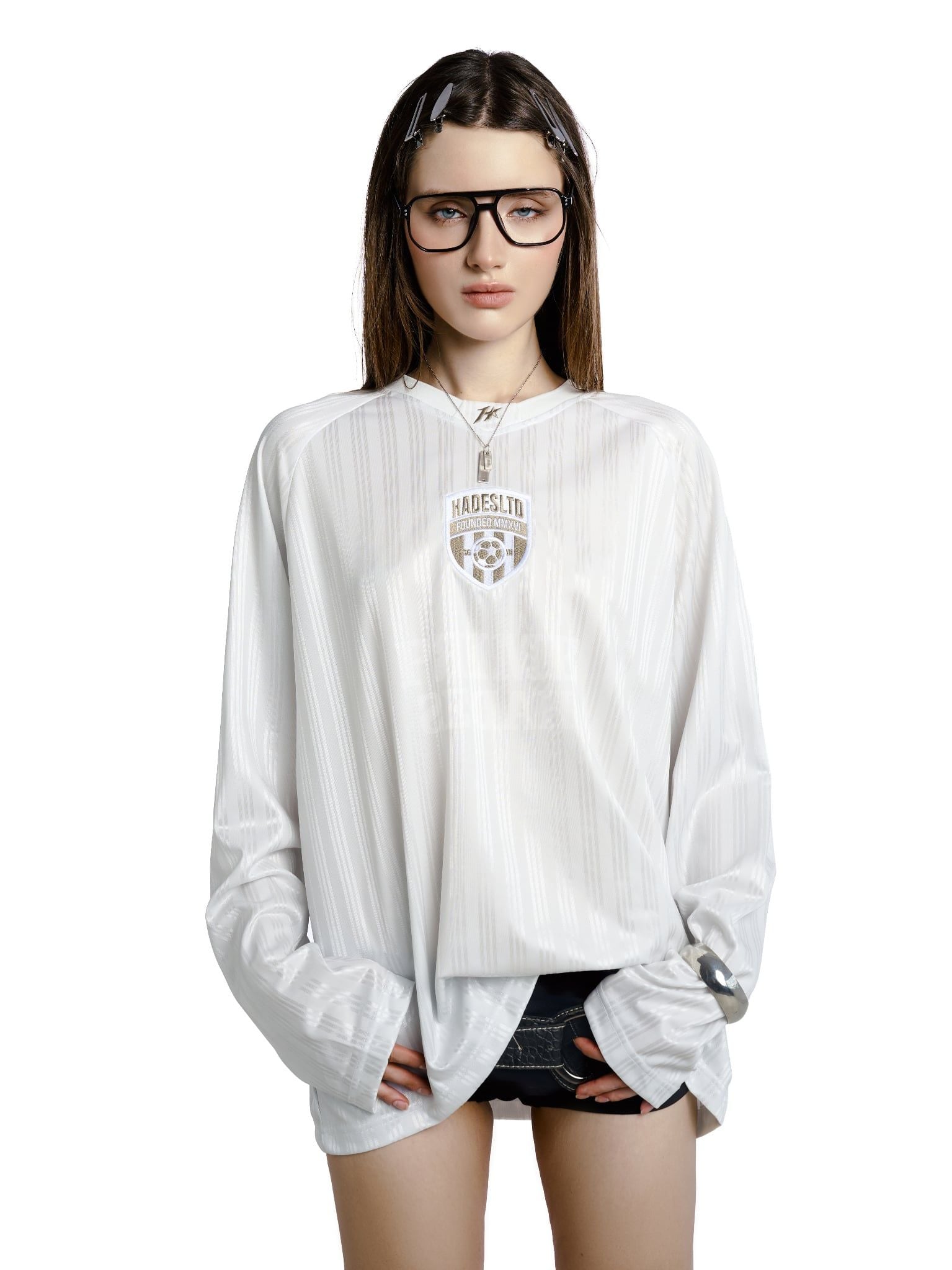  HADES CAPTAIN JERSEY - WHITE 