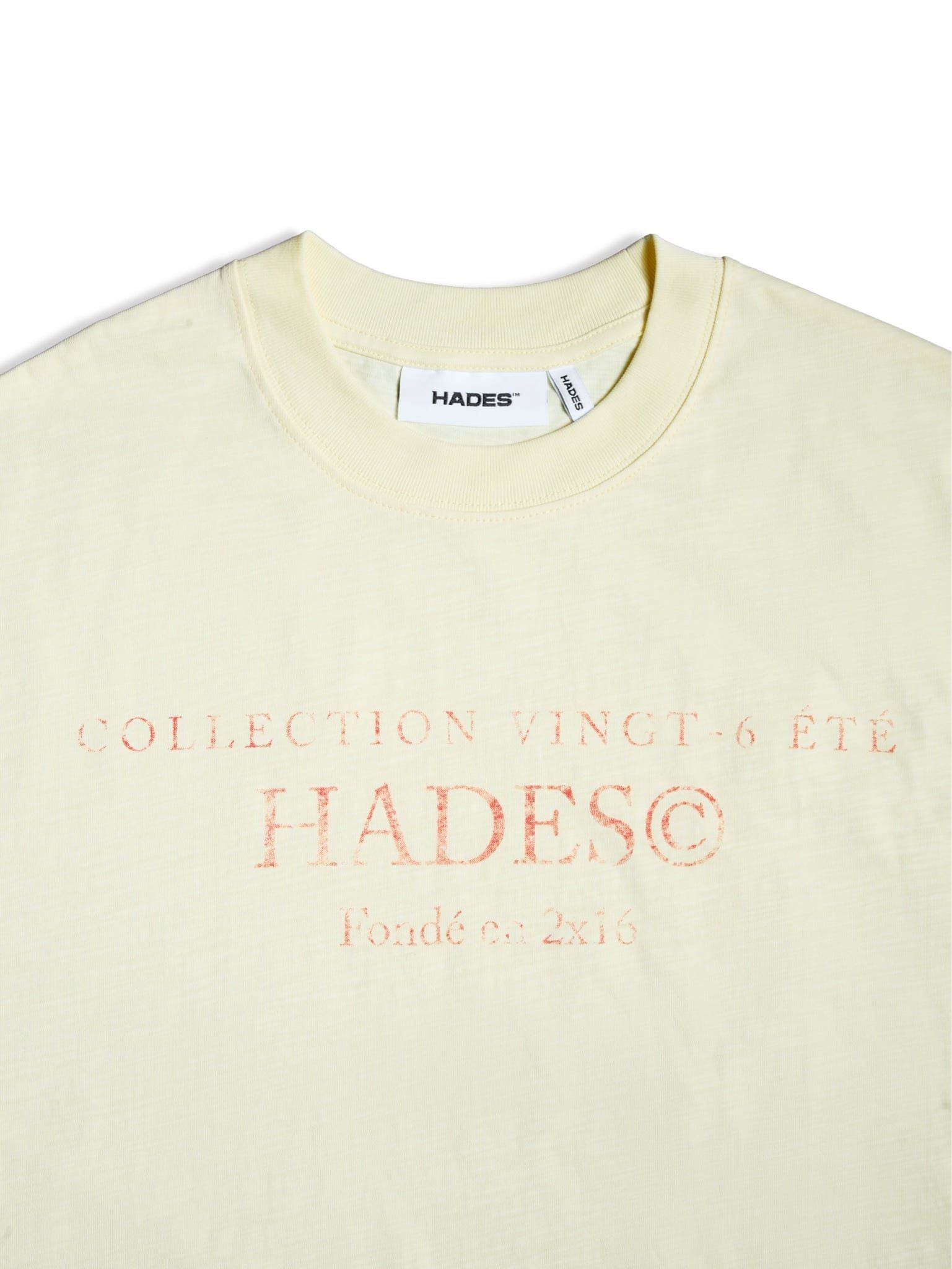  HADES ETE CLUB TEE - YELLOW 