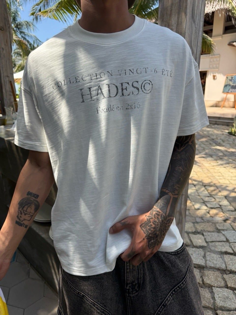  HADES ETE CLUB TEE - WHITE 