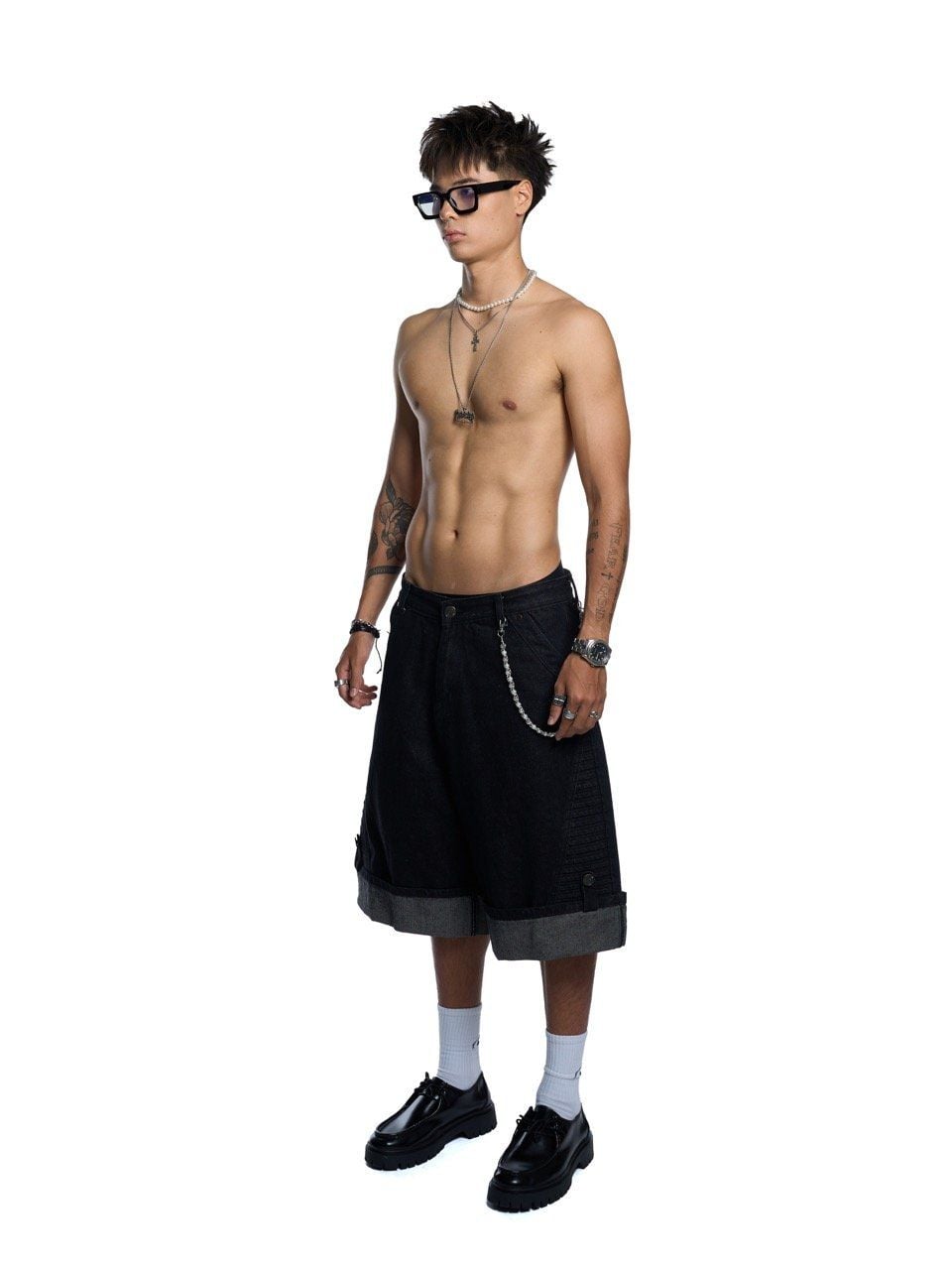  HADES EITHER JEAN SHORTS 