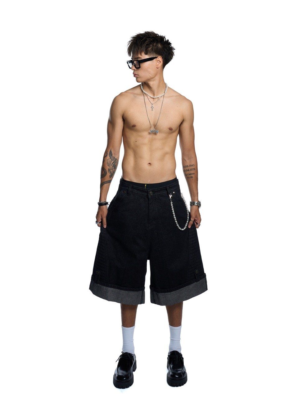  HADES EITHER JEAN SHORTS 