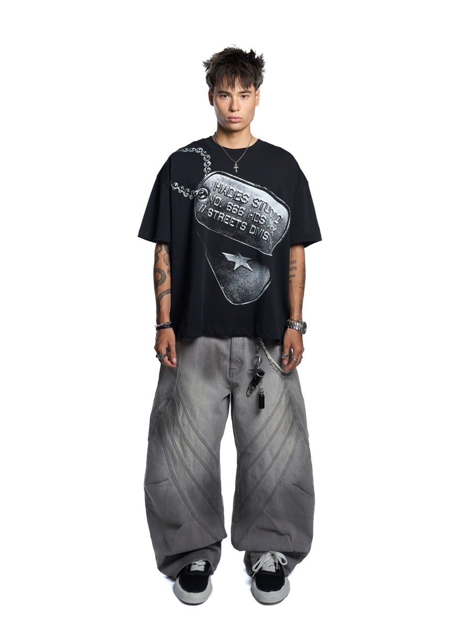  HADES ENLISTED TEE - BLACK 