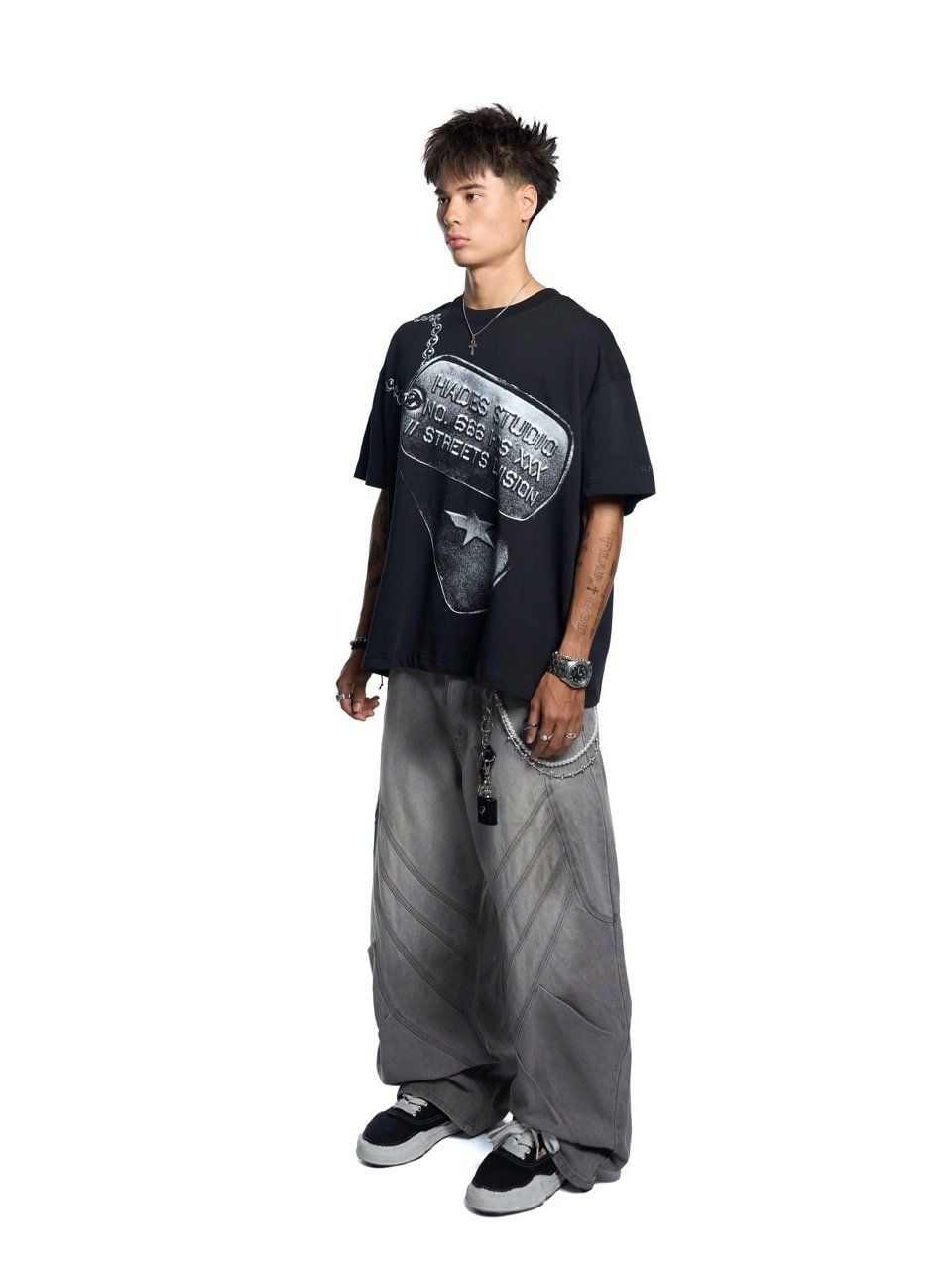  HADES ENLISTED TEE - BLACK 