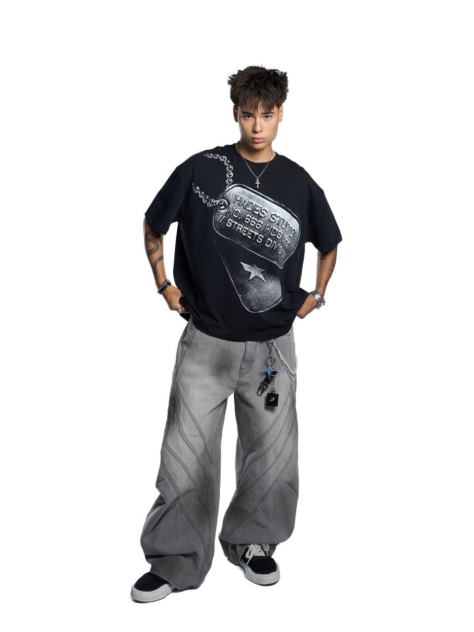  HADES ENLISTED TEE - BLACK 