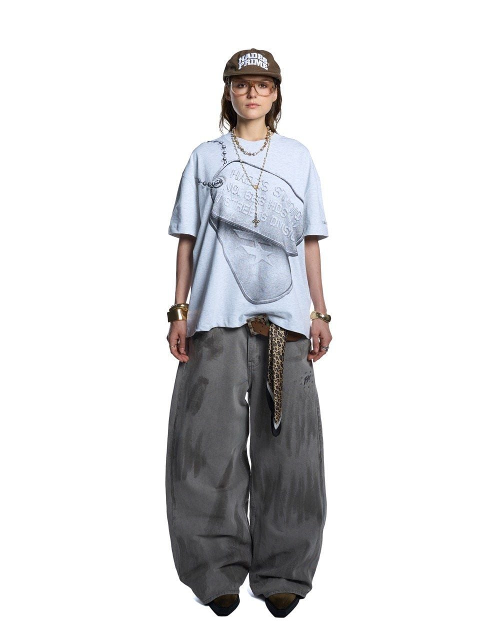  HADES ENLISTED TEE - GREY 