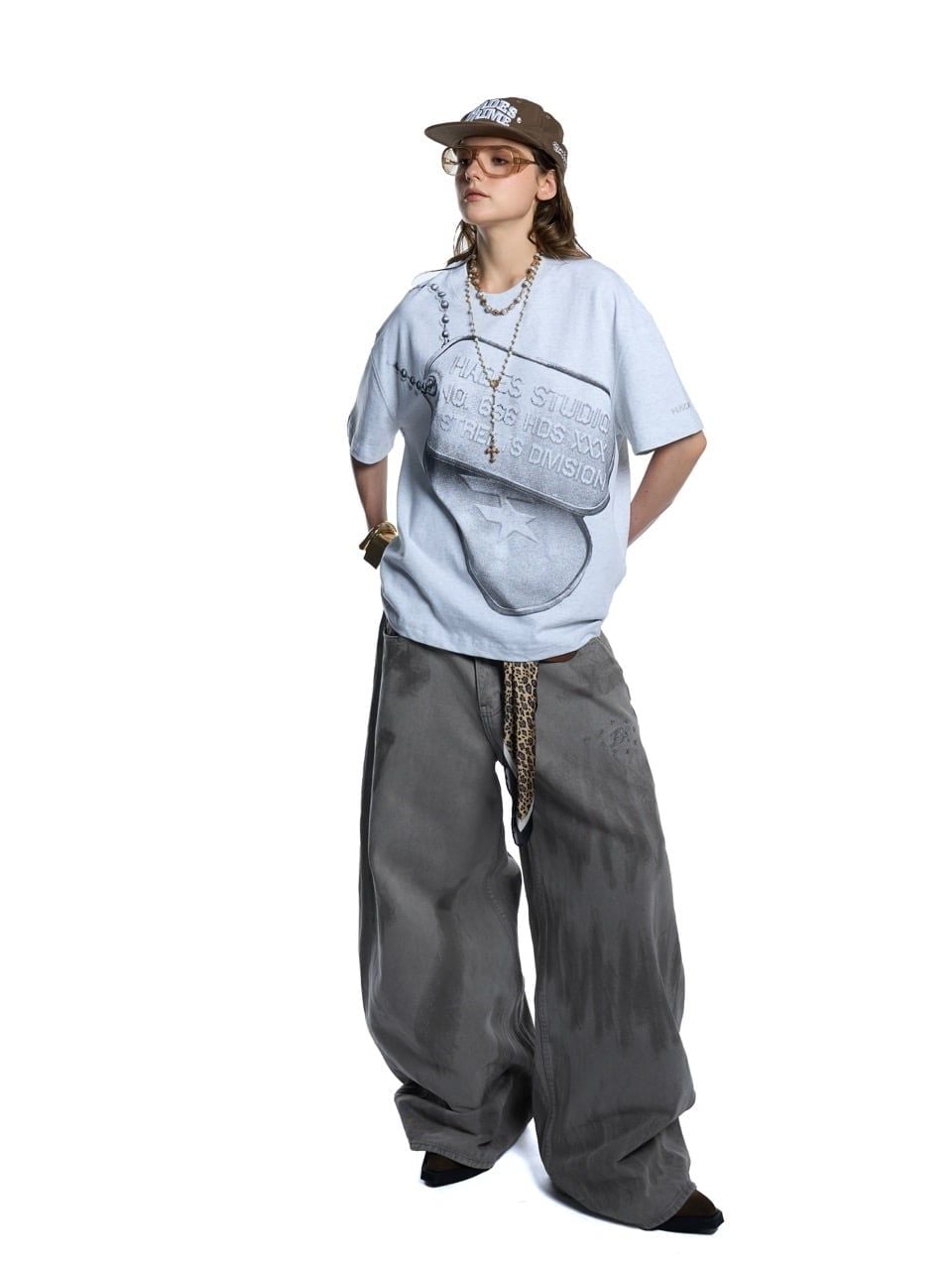  HADES ENLISTED TEE - GREY 