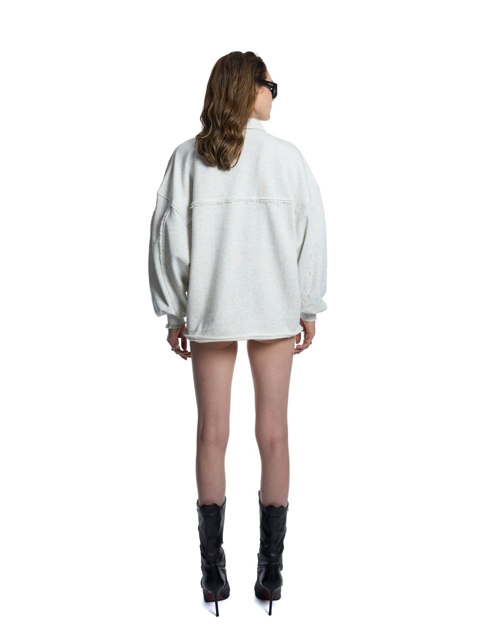  HADES QUATER ZIP LONGSLEEVE POLO 