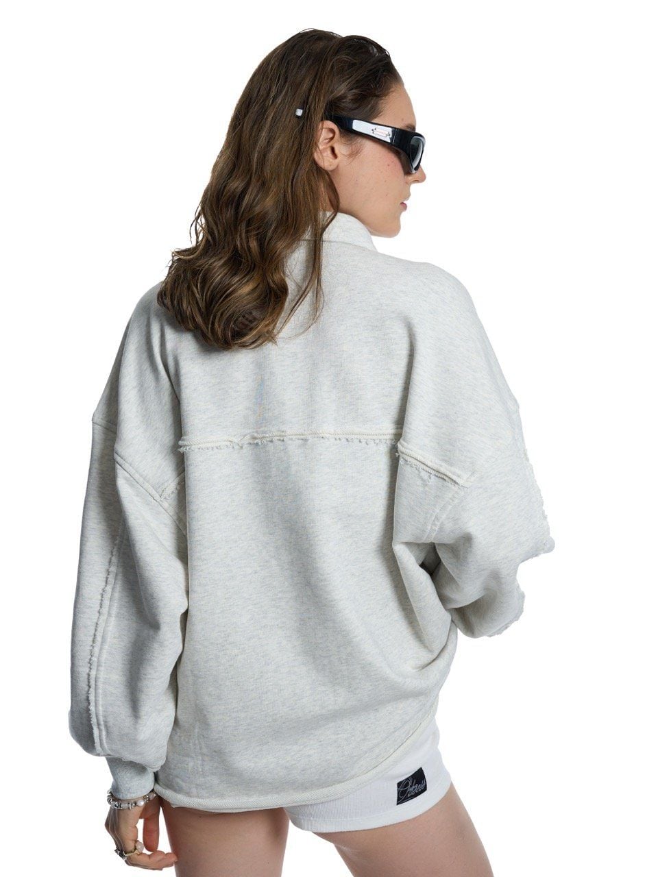  HADES QUATER ZIP LONGSLEEVE POLO 