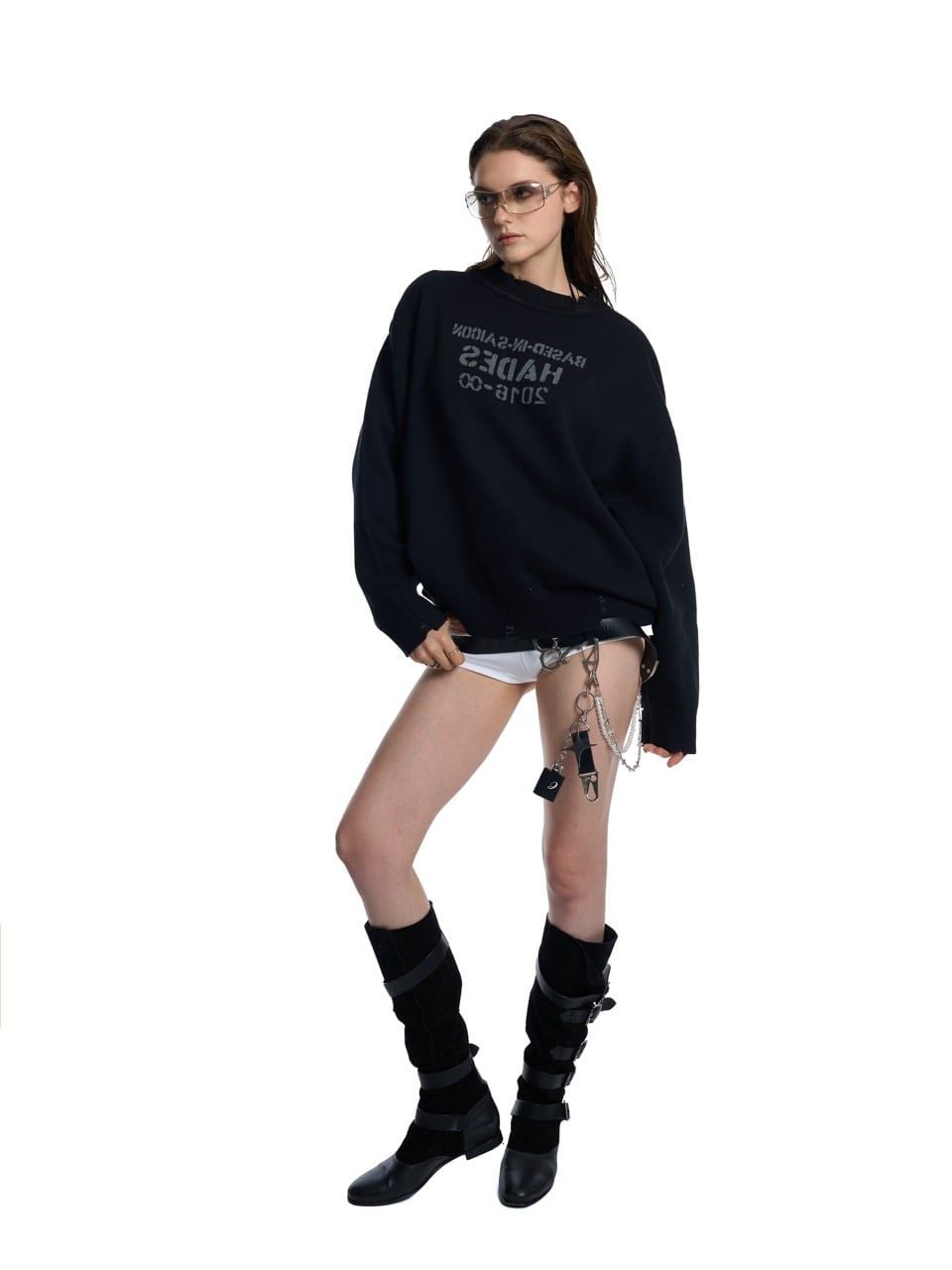  HADES MONOLITH KNIT - BLACK 