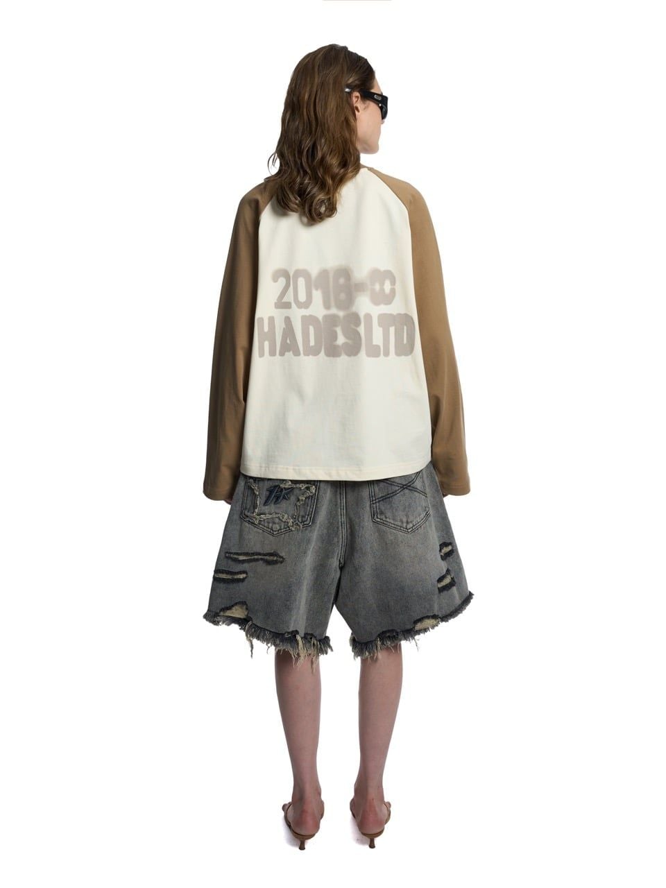  HADES WOLFPACK RAGLAN - BROWN 