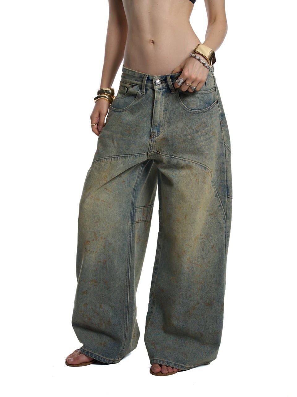  HADES QUANTUM DRIFT WASH JEANS 