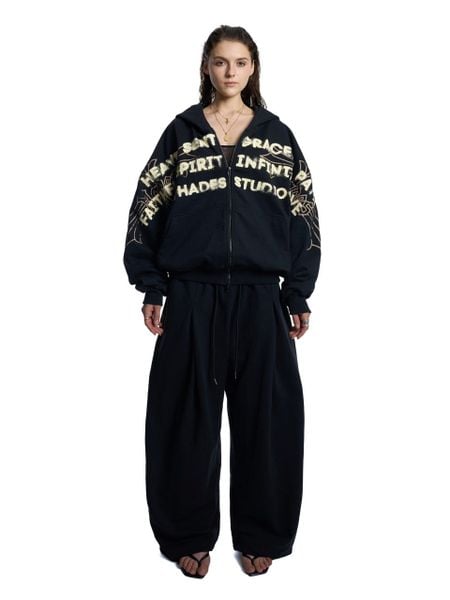  HADES HEAVEN’S CALL HOODIE ZIP - BLACK 