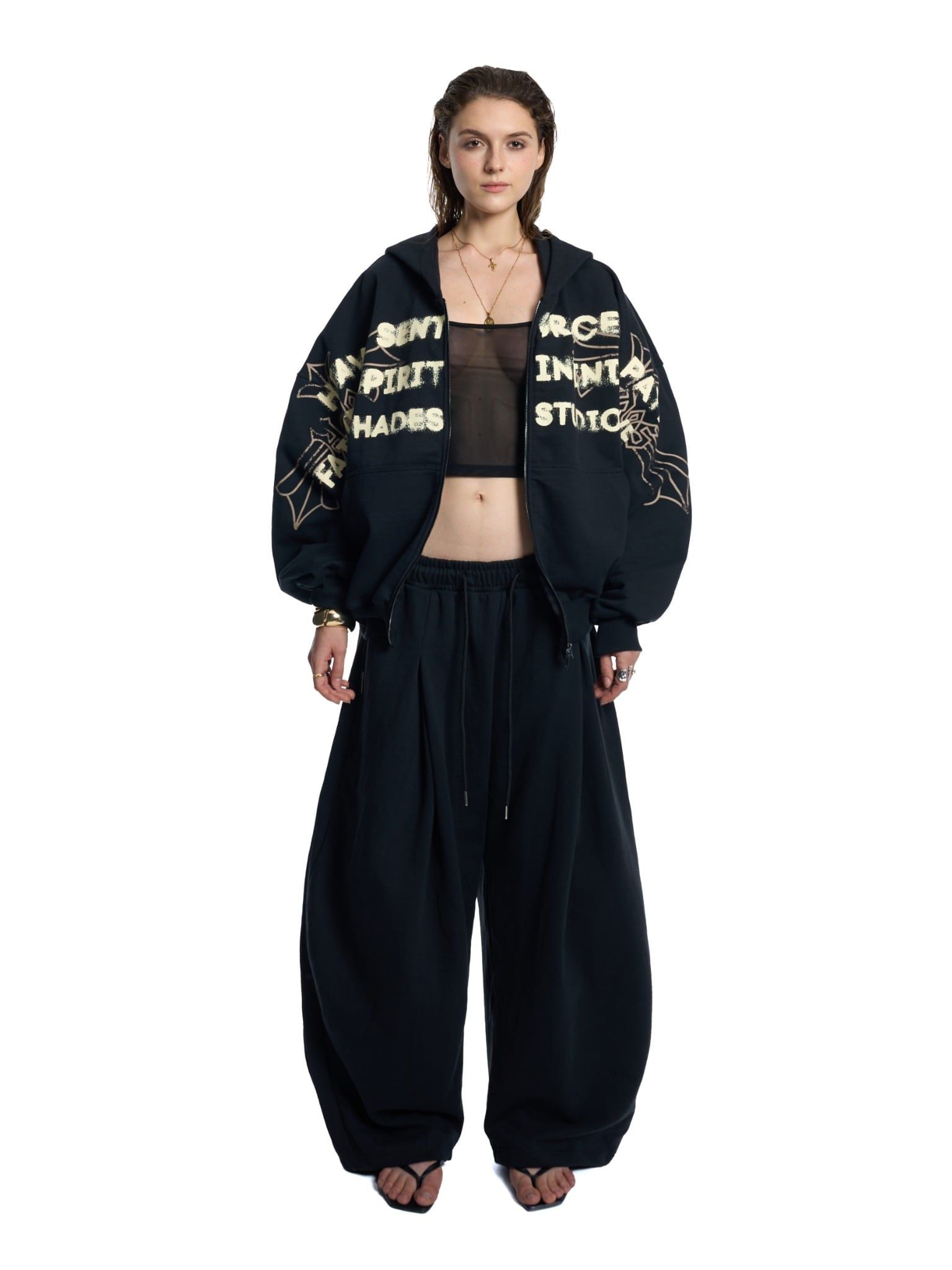  HADES HEAVENS CALL PANTS - BLACK 