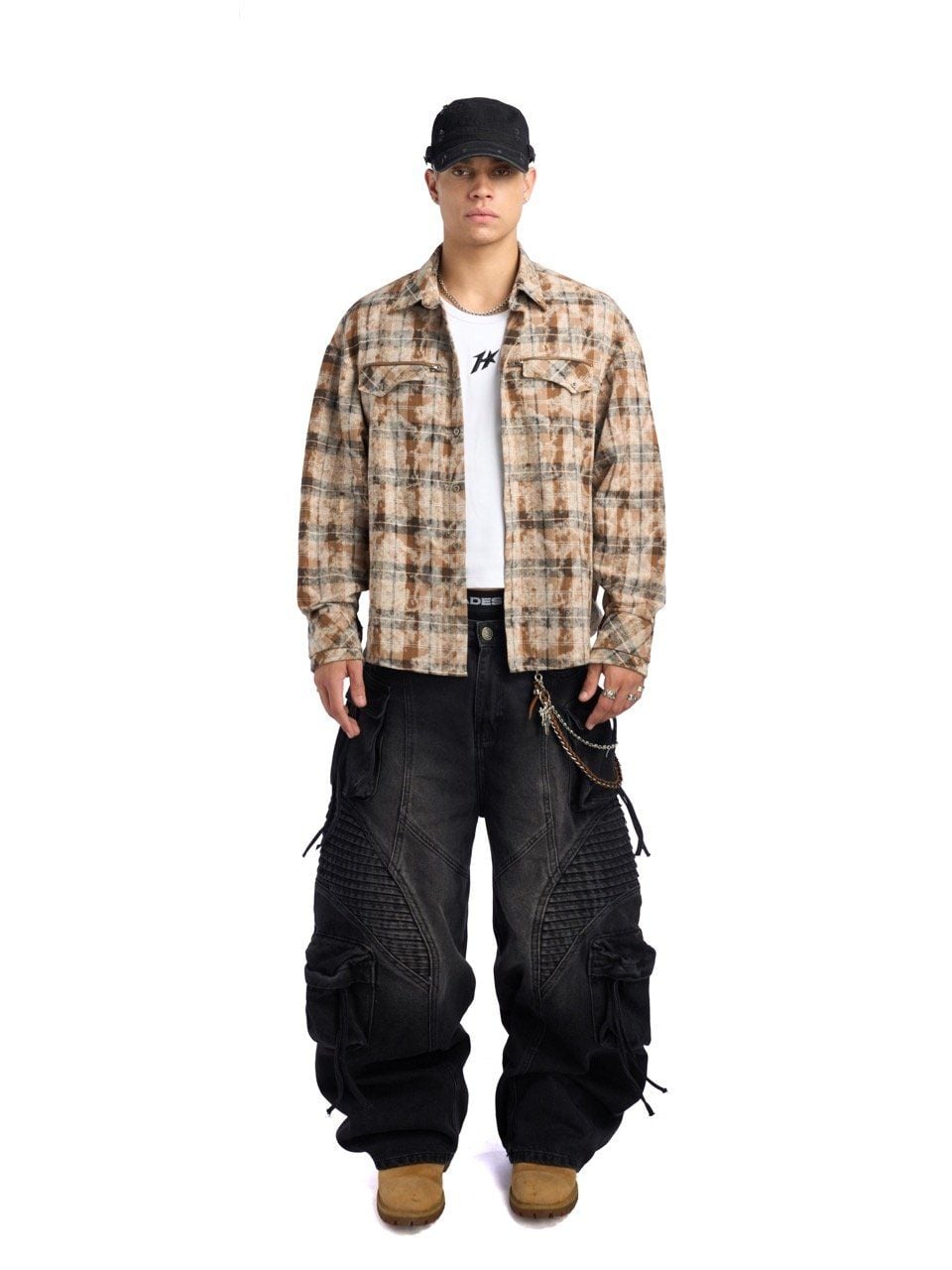  HADES COODINATES FLANNEL SHIRT 