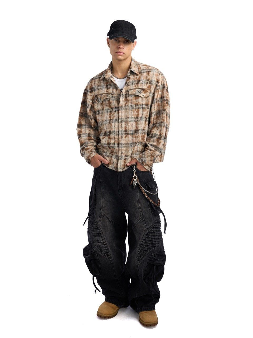  HADES COODINATES FLANNEL SHIRT 