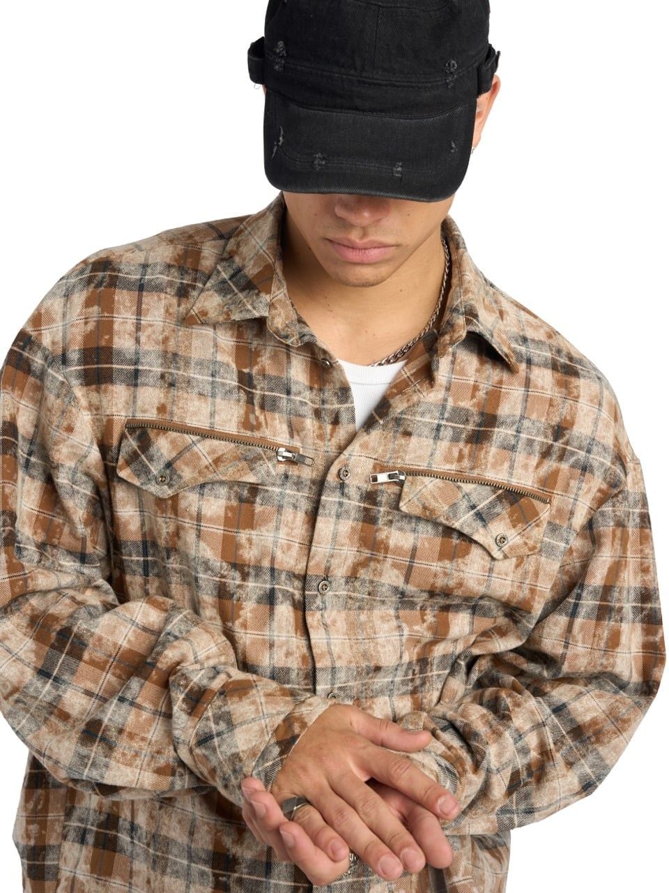  HADES COODINATES FLANNEL SHIRT 