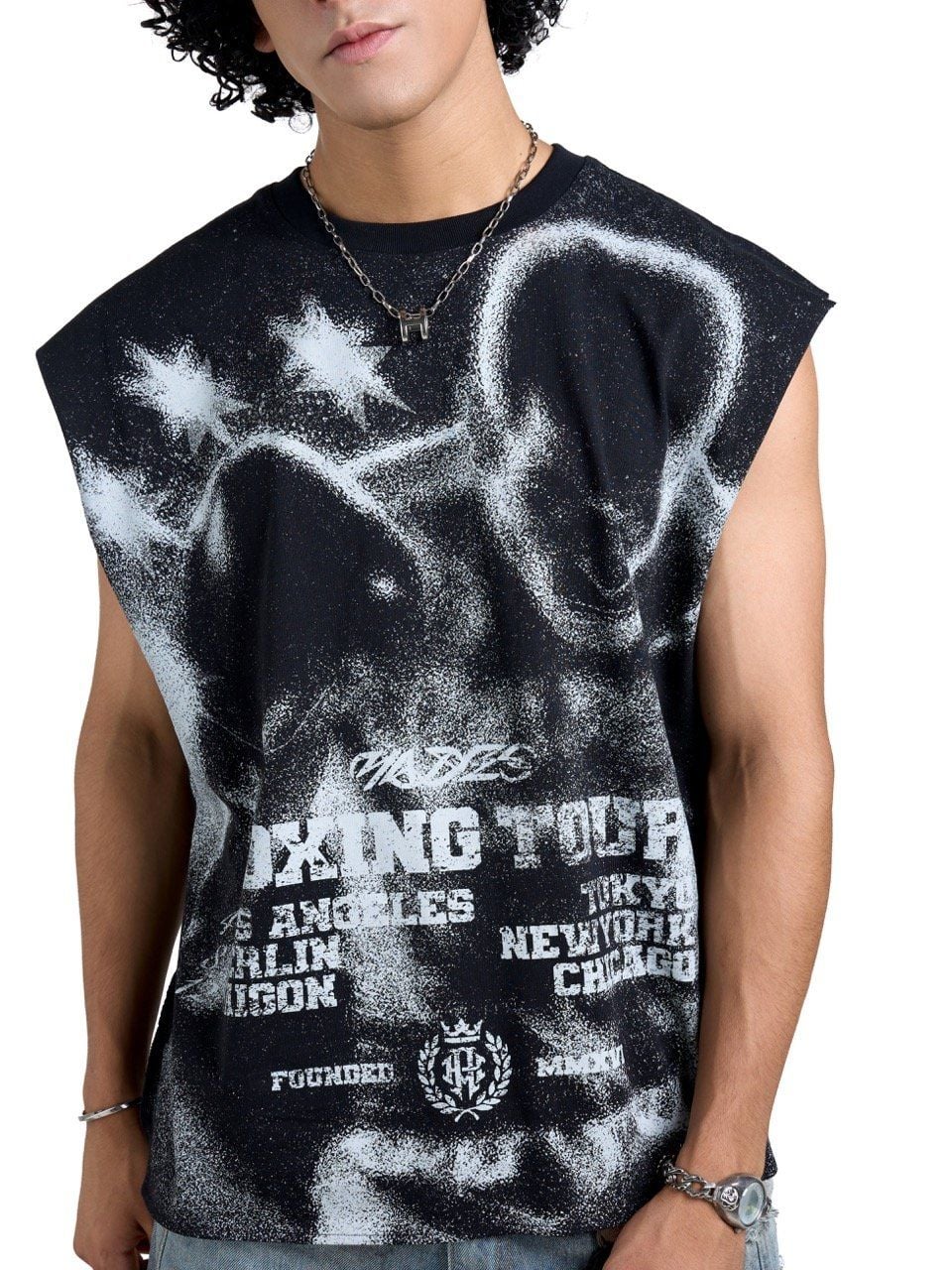  HADES CHAMPION TANK TOP - BLACK 