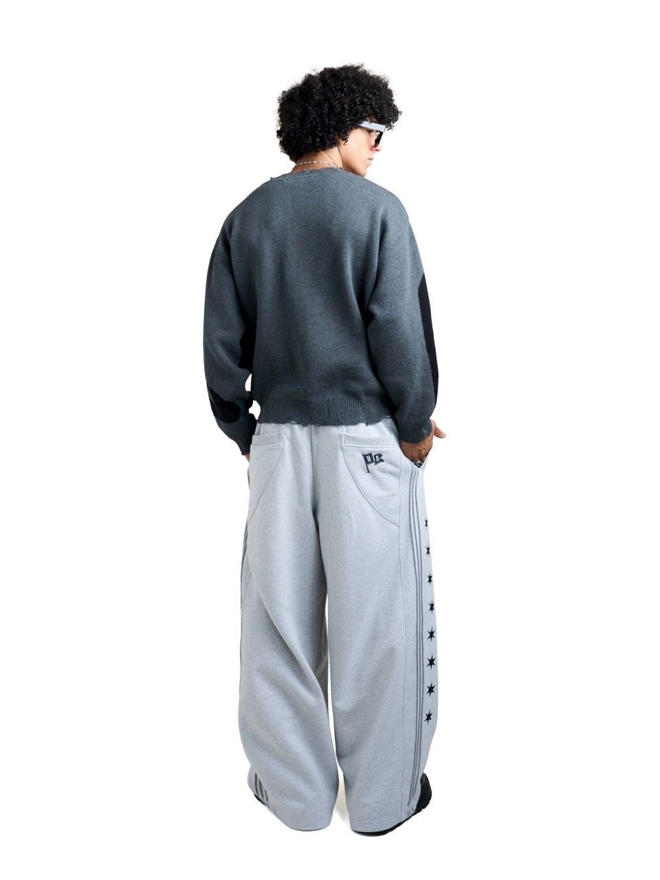  HADES REBEL SWEATER KNIT - GREY 