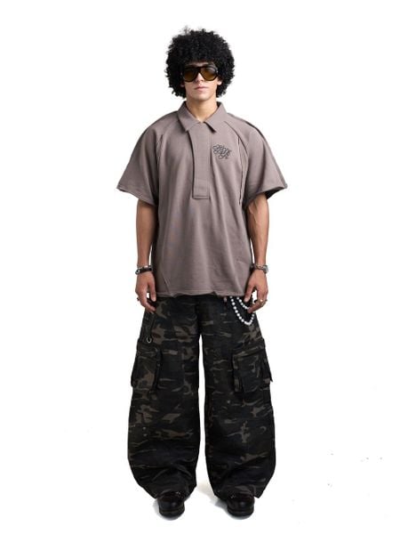  HADES SPLICE POLO - BROWN 