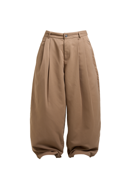  HADES TIMELESS WIDE-LED PANTS - BROWN 