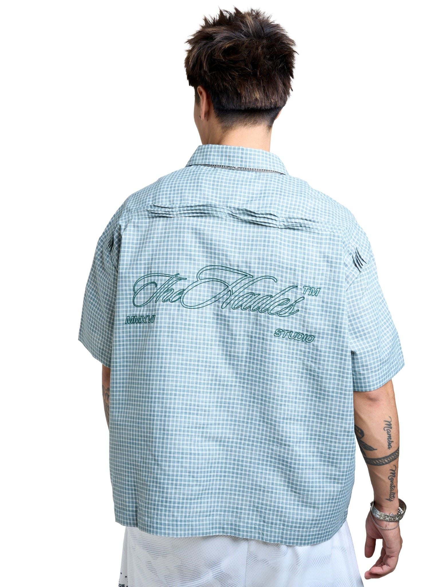  HADES URBAN LINES SHIRT - GREEN 